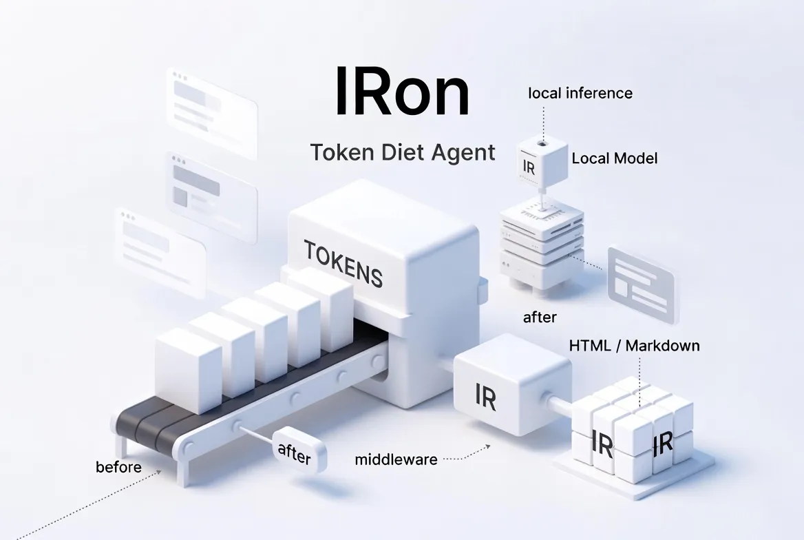 IRon: A Token-Diet Agent That Treats Prompts Like Infrastructure (WIP)